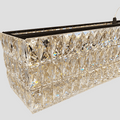 Pluto Halo Rectangular Crystal Chandelier - Camilalamps - Ca-1LI2024-1C5576
