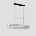 Pluto Halo Rectangular Crystal Chandelier - Camilalamps - Ca-1LI2024-1C5572