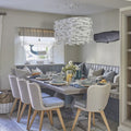 Porcelain Fish Shape Dining Table Chandelier - Camilalamps - CA - X - 14507