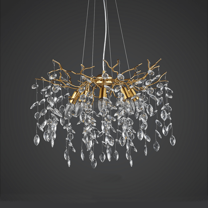 Postmodern Creative Crystal Branch Chandelier - Camilalamps - ILC0593