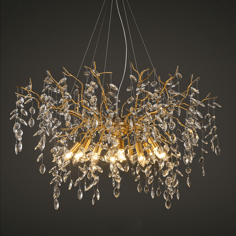 Postmodern Creative Crystal Branch Chandelier - Camilalamps - ILC0595