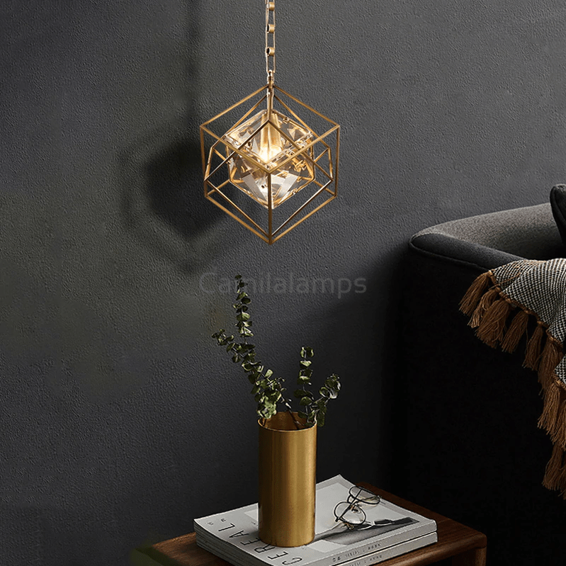 Postmodern Minimalist Crystal Pendant Light - Camilalamps - ILM0633