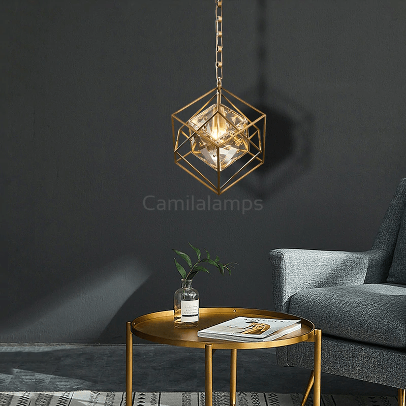 Postmodern Minimalist Crystal Pendant Light - Camilalamps - ILM0633