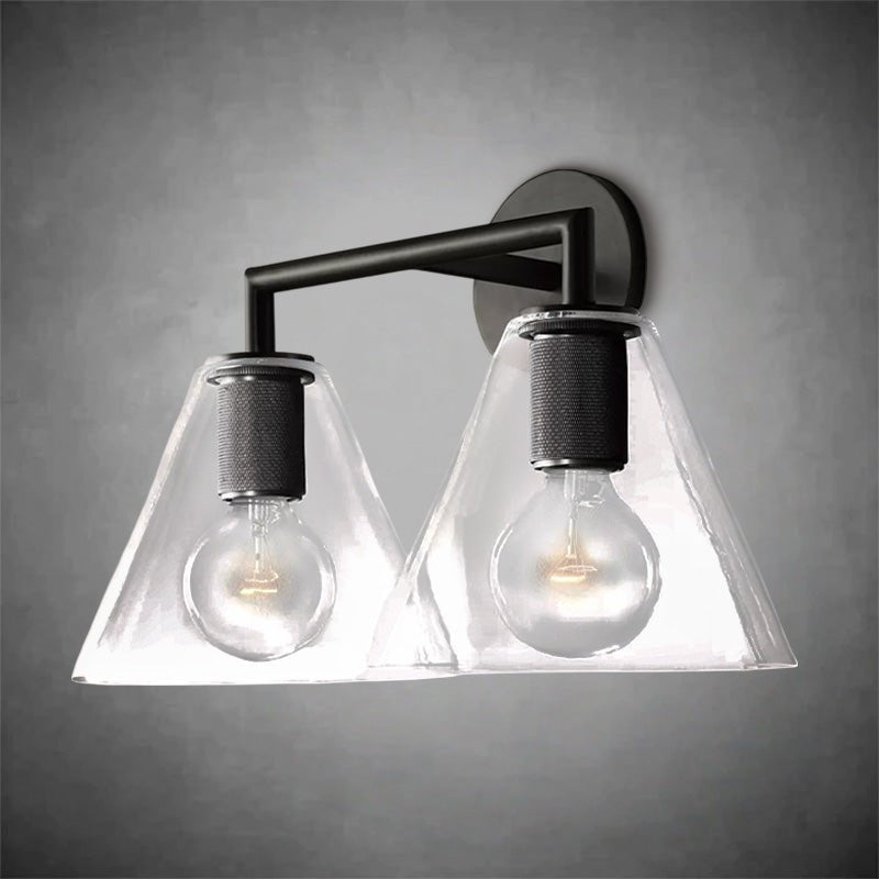 Ptilitaire Funnel Shade Double Sconce - Camilalamps - CAARHWS - 25610347