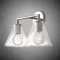 Ptilitaire Funnel Shade Double Sconce - Camilalamps - CAARHWS - 25610345