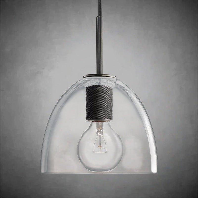 Utilitaive Cloche Shade Pendant - Camilalamps - CA-Utilitaive-CSP02