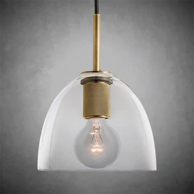 Utilitaive Cloche Shade Pendant - Camilalamps - CA-Utilitaive-CSP01