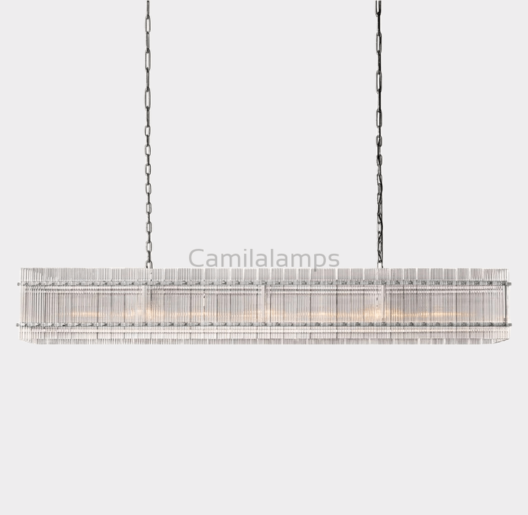 Marcus Rectangle Chandelier 54" - Camilalamps - CA - CH25523 - 6