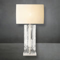 Lattace Clear Glass Table Lamp 30