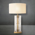 Lattace Clear Glass Table Lamp 30