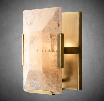 Harlow Calcite Wall Sconce