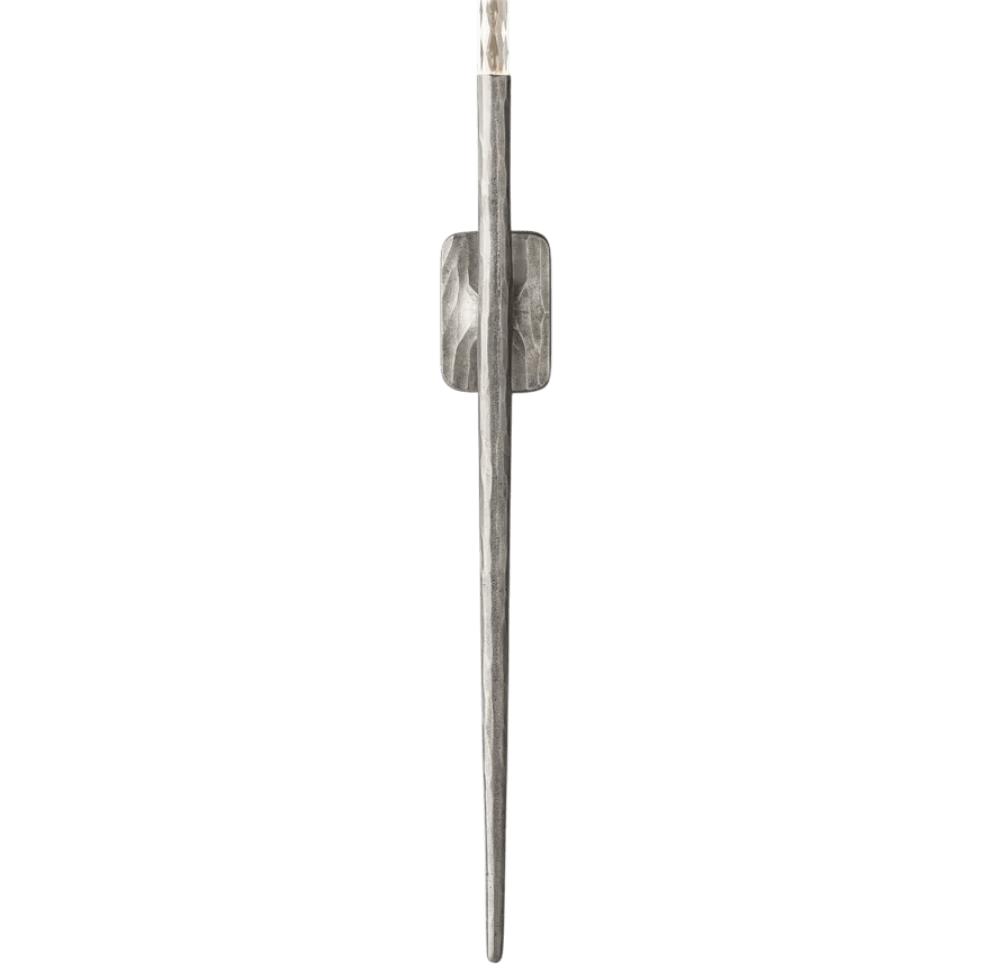 Thaddeas Hand - Forged Metal Grand Sconce - Camilalamps - CA - RH - PEN - 2552607