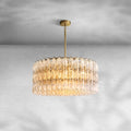 Chiaravalle Clear Glass Round Chandelier 37