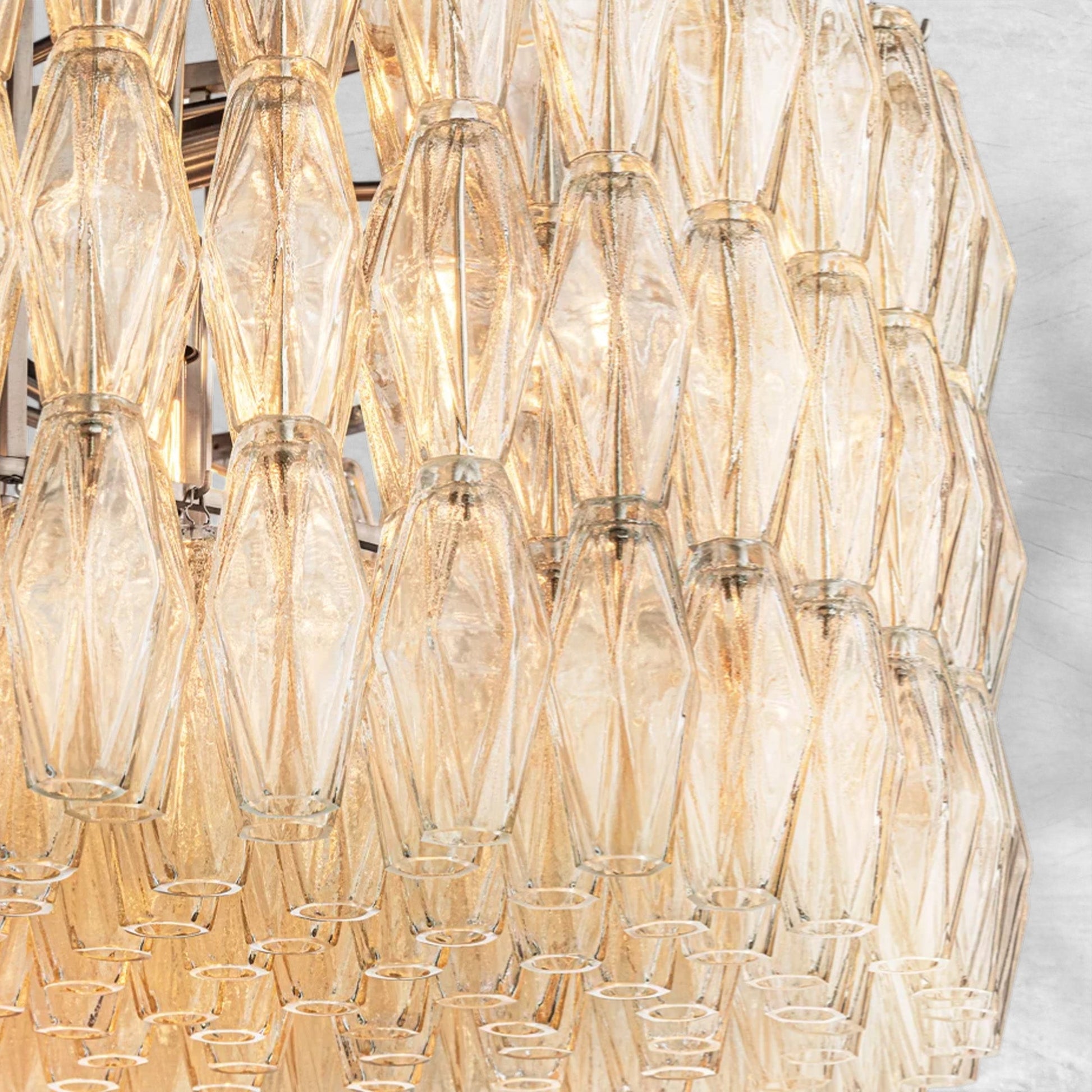 Chiaravalle Clear Glass Round Chandelier 37"47"62" - Camilalamps - CA-GA2023-C0837