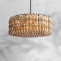Chiaravalle Smoke Glass Round Chandelier 37