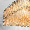 Chiaravalle Glass Rectangular Chandelier 54