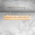 Chiaravalle Glass Rectangular Chandelier 74