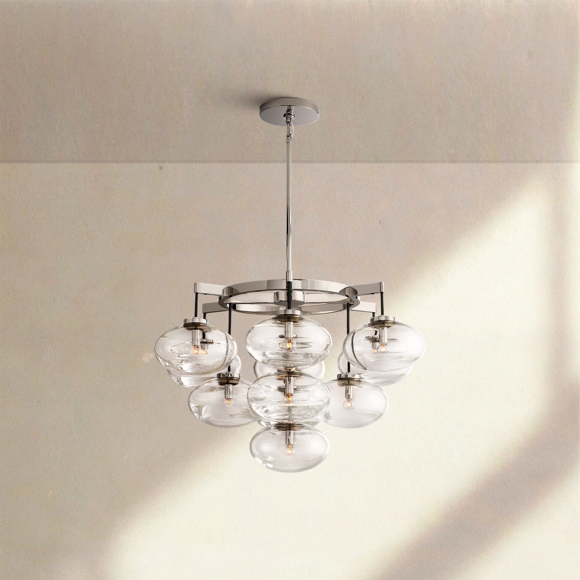 Cabretter Round Chandelier 36" 60" - Camilalamps - CA-Cabretter-Round-6