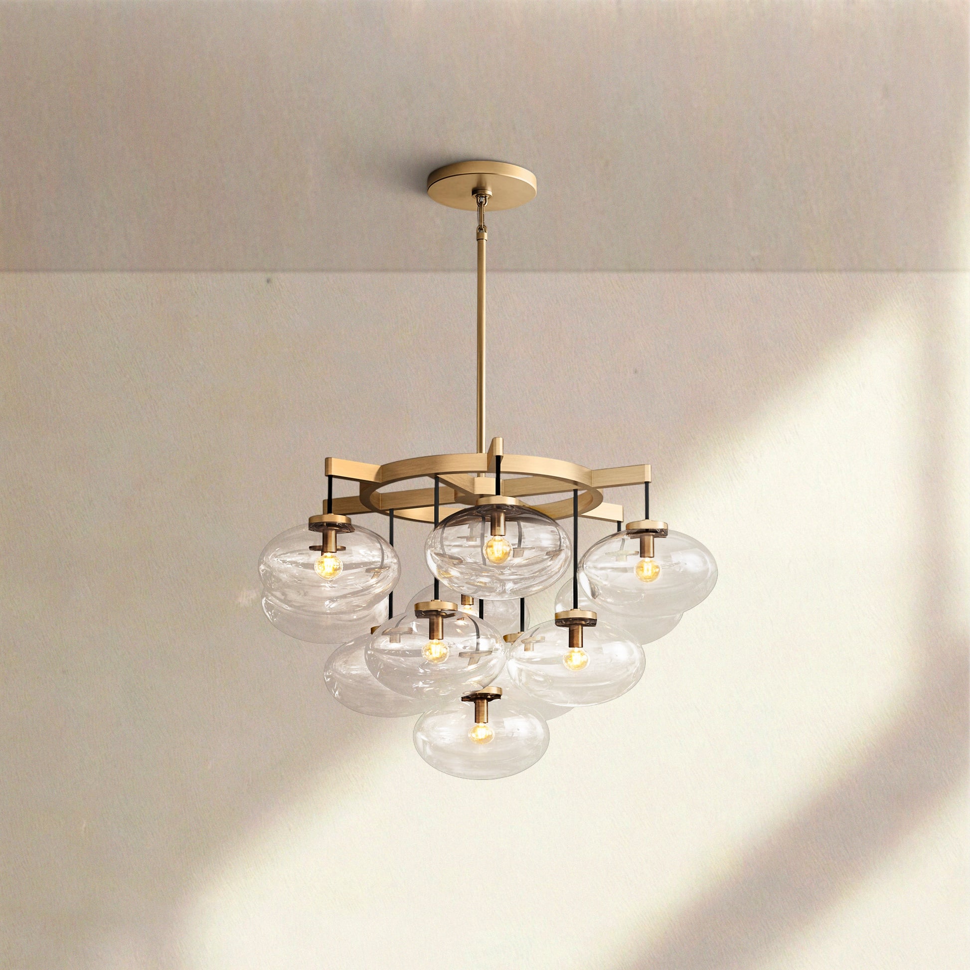Cabretter Round Chandelier 36" 60" - Camilalamps - CA-Cabretter-Round-14