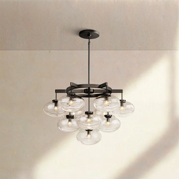 Cabretter Round Chandelier 36" 60" - Camilalamps - CA-Cabretter-Round-4