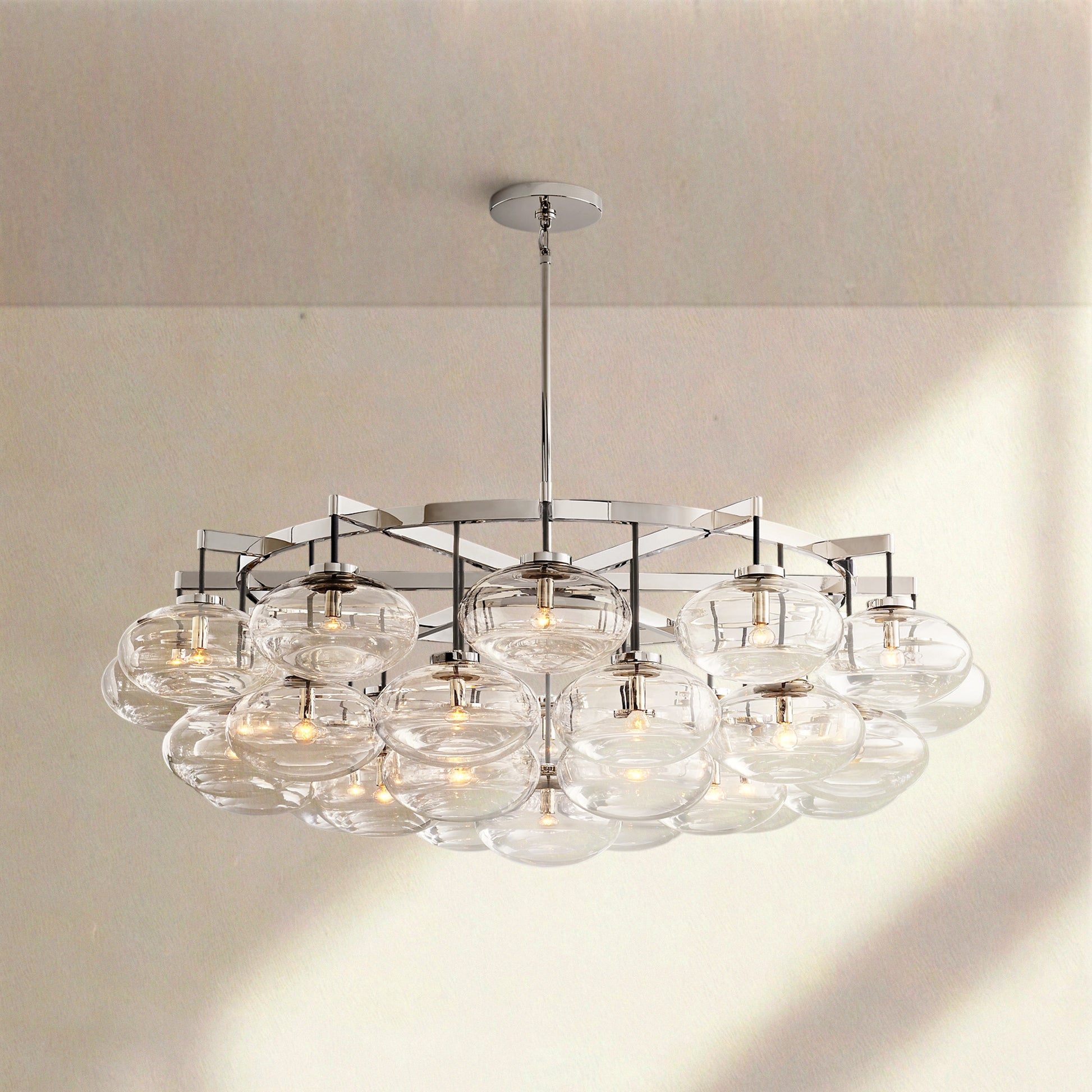 Cabretter Round Chandelier 36" 60" - Camilalamps - CA-Cabretter-Round-11