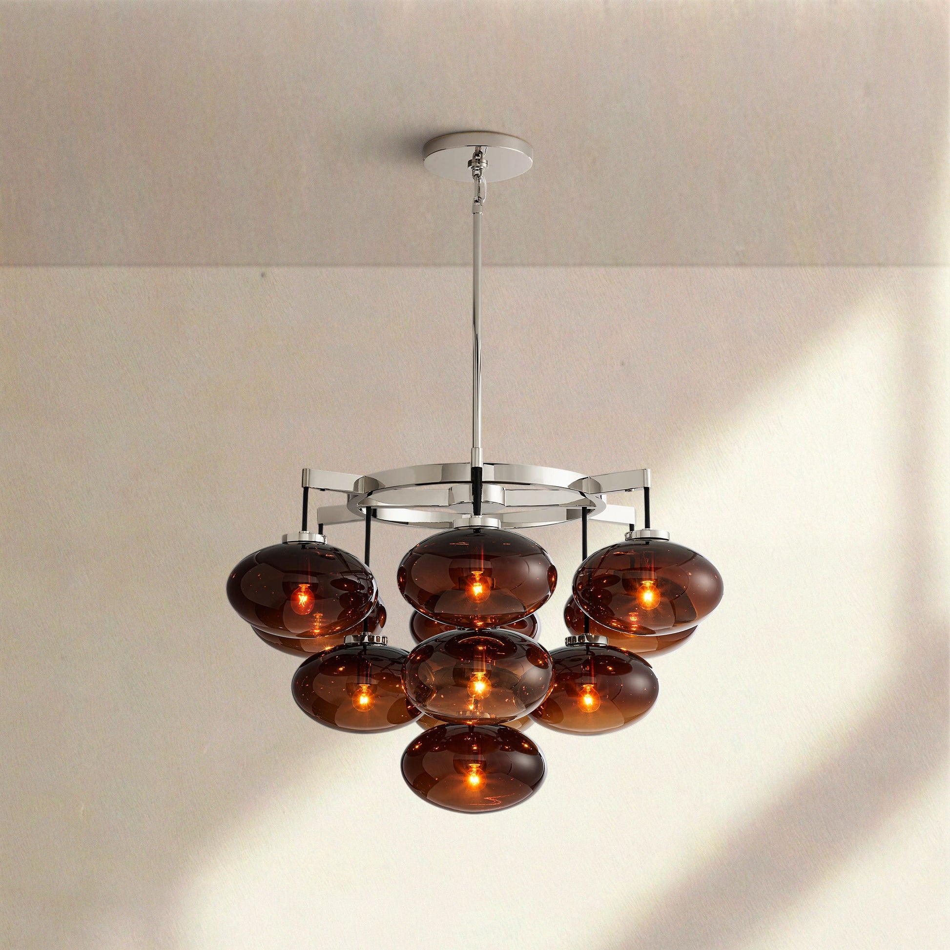 Cabretter Round Chandelier 36" 60" - Camilalamps - CA-Cabretter-Round-6