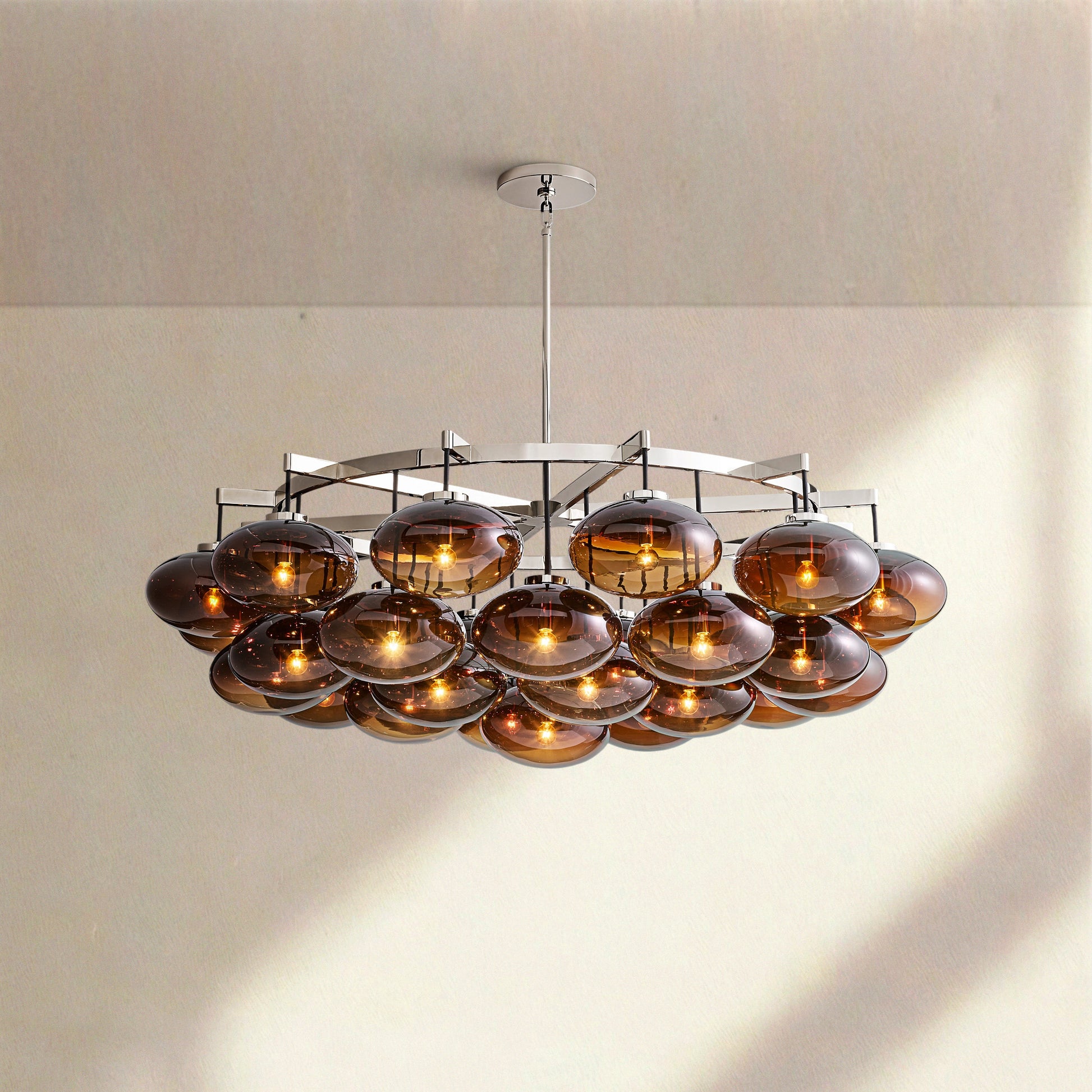 Cabretter Round Chandelier 36" 60" - Camilalamps - CA-Cabretter-Round-8