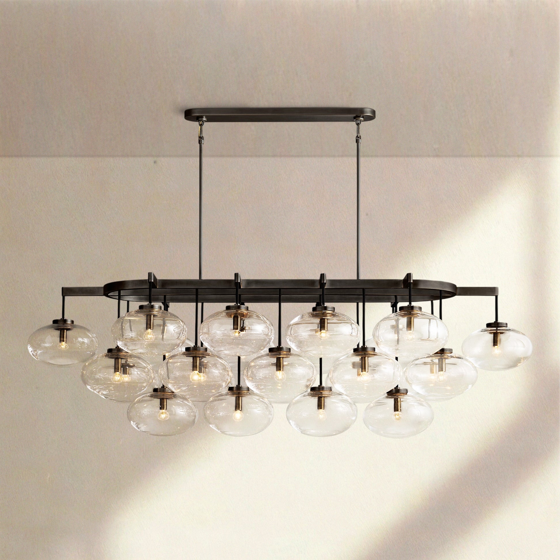 Cabrlet Linear Chandelier 72" - Camilalamps - CA-SE2023-C1072