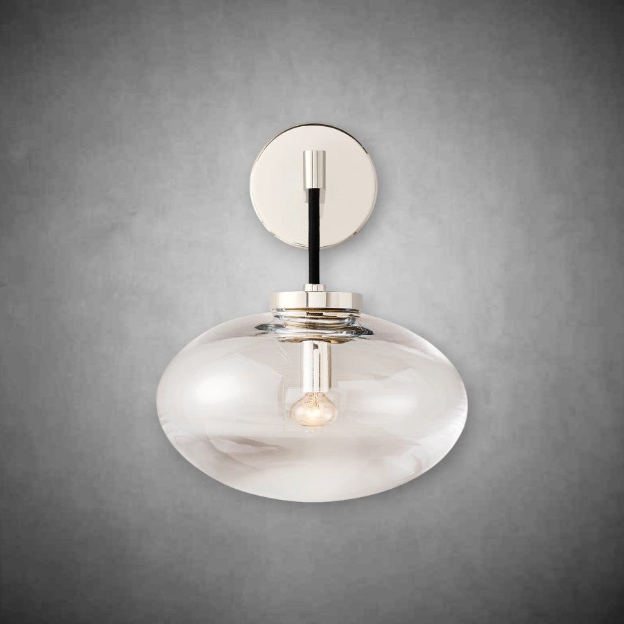 Calus Clear Glass Wall Sconce - Camilalamps - CAARHWS - 2561037