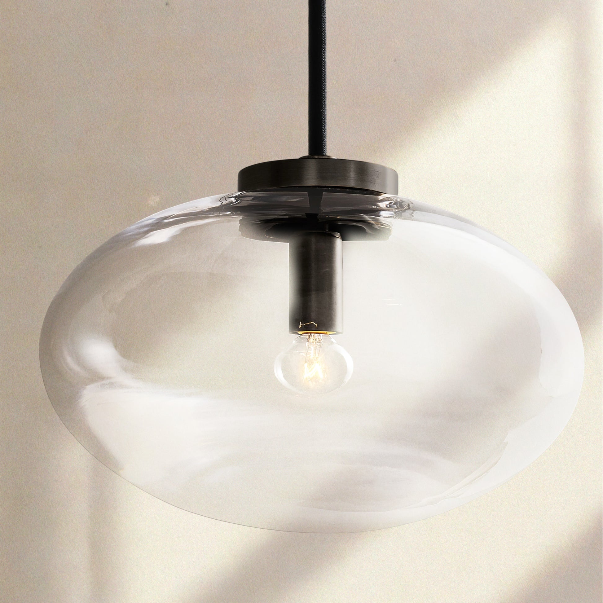 Cabrlet Clear Glass Sconce - Camilalamps - BU-CAB-Sconce-5