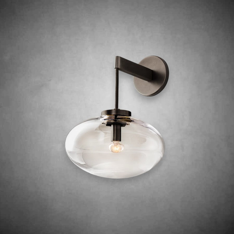 Calus Clear Glass Wall Sconce - Camilalamps - CAARHWS - 2561038