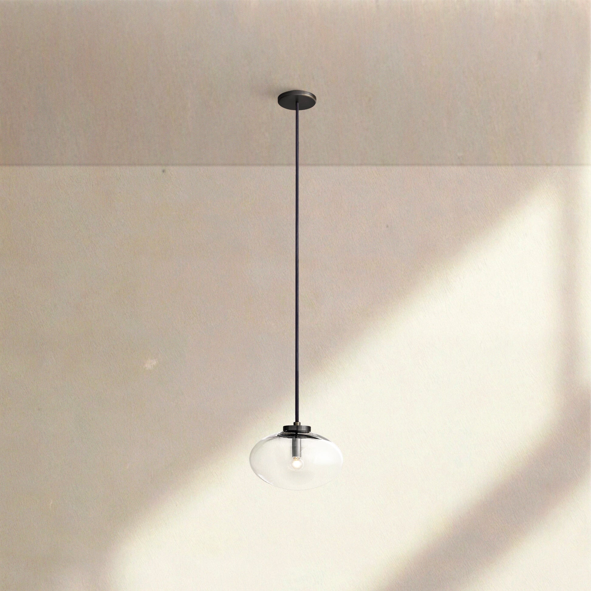 Cabrlet Clear Glass Pendant - Camilalamps - BU-CAB-Pendant-2