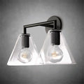 Ptilitaire Funnel Shade Double Sconce - Camilalamps - CAARHWS - 25610347