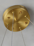 Qatar Alabaster Round Chandelier - Camilalamps - Qatar - 1418 - ? 31. - Brass - Warm - 5