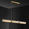 Quinlan Linear Alabaster Chandelier - Camilalamps - CAM - AB020