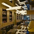 Quinlan Modern Alabaster Linear Chandelier - Camilalamps - CAM - M0540