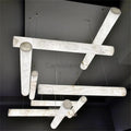 Quinlan Modern Alabaster Linear Chandelier - Camilalamps - CAM - M0540
