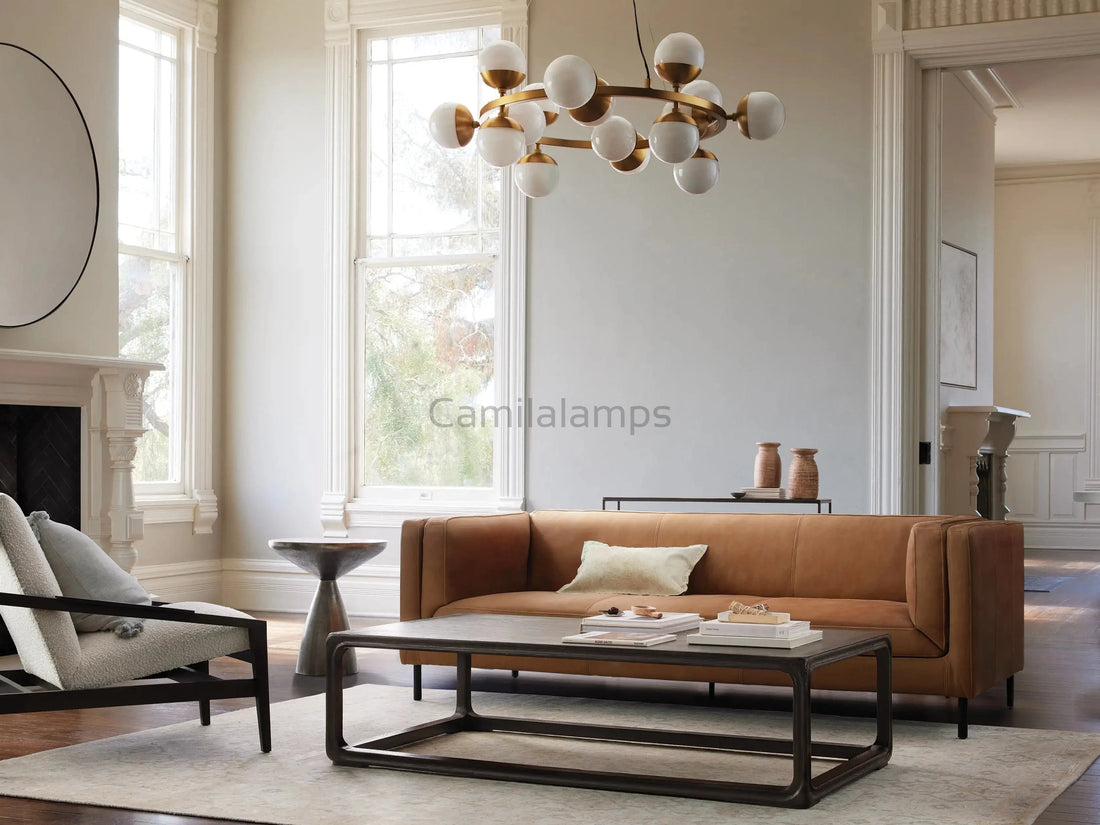 Raechelle Globe Chandelier - Camilalamps - Ca-17198H257