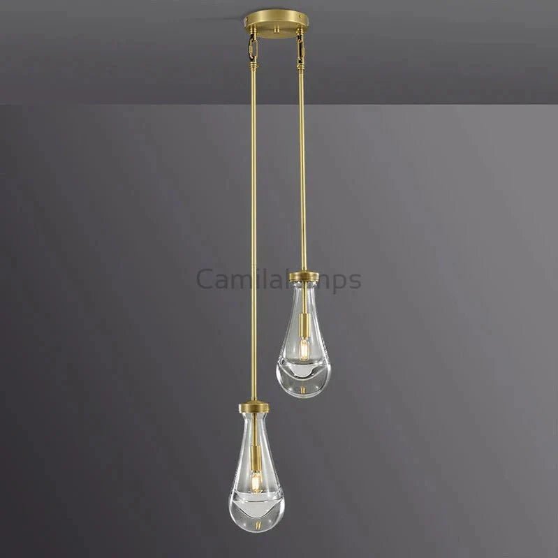 Raindrop 2 - Light Rod Round Chandelier - Camilalamps - Ca-1Ra2023-1C1235