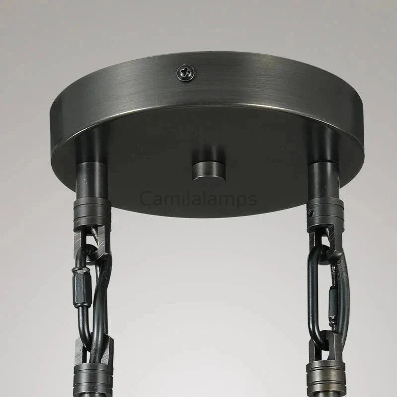 Raindrop 2 - Light Rod Round Chandelier - Camilalamps - Ca-1Ra2023-1C1237