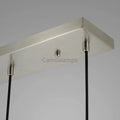 Raindrop 3 - Light Cord Rectangular Chandelier - Camilalamps - CA - RA2023 - C1246