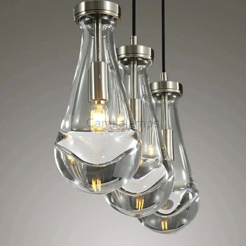 Raindrop 3 - Light Cord Rectangular Chandelier - Camilalamps - Ca-1Ra2023-1C1246
