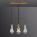 Raindrop 3 - Light Cord Rectangular Chandelier - Camilalamps - CA - RA2023 - C1244