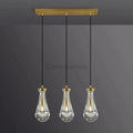 Raindrop 3 - Light Cord Rectangular Chandelier - Camilalamps - Ca-1Ra2023-1C1244