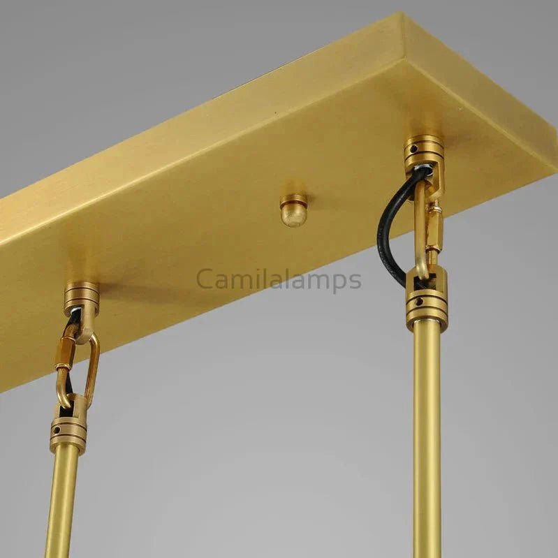 Raindrop 3 - Light Rod Rectangular Chandelier - Camilalamps - Ca-1Ra2023-1C1243
