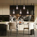 Raindrop 5 - Light Rod Rectangular Chandelier - Camilalamps - CA - RA2023 - C1255