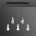 Raindrop 5 - Light Rod Rectangular Chandelier - Camilalamps - CA - RA2023 - C1254