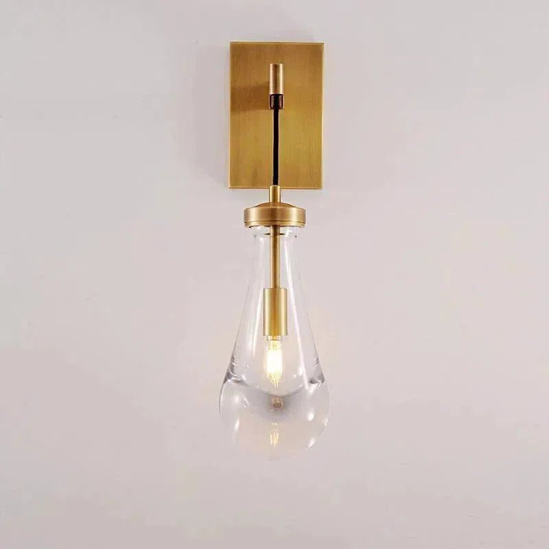 Raindrop Glass Wall Sconce Cord - Camilalamps - CA - WS10101