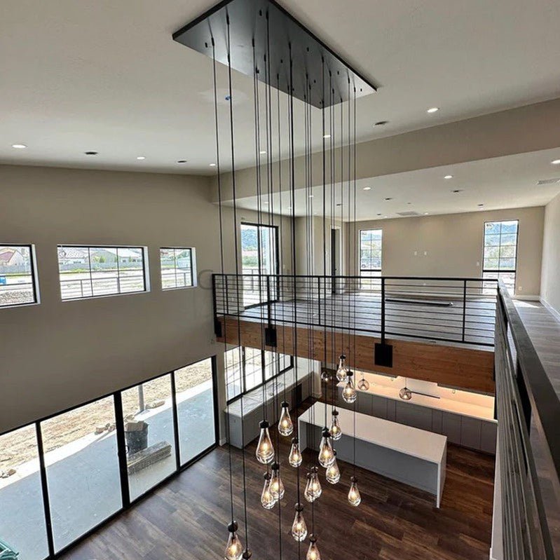 Raindrop Rectangular Chandelier - Camilalamps - CAM1224