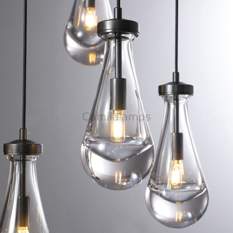 Raindrop Rectangular Chandelier - Camilalamps - CAM1224